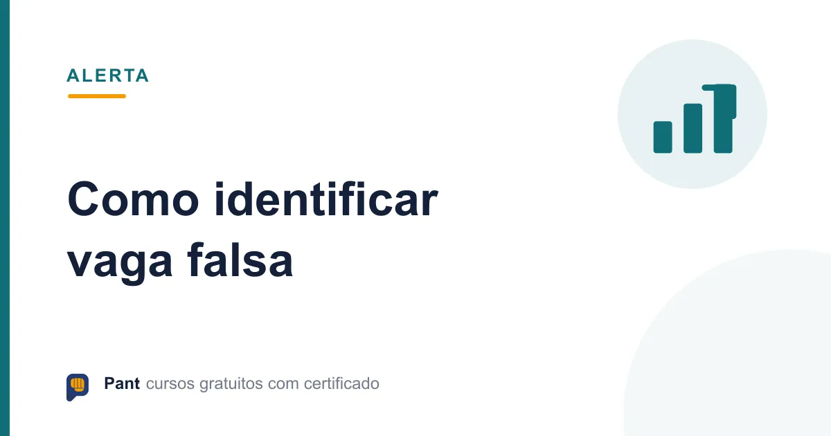 Capa do guia sobre como identificar uma vaga de emprego falsa